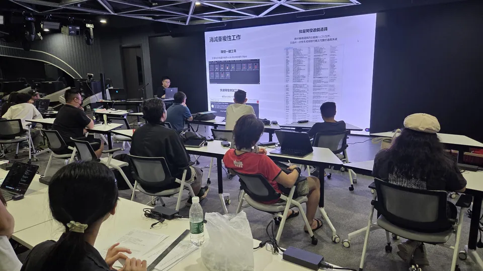 香港資訊科技學院 AI 遊戲開發講座現場照片 2